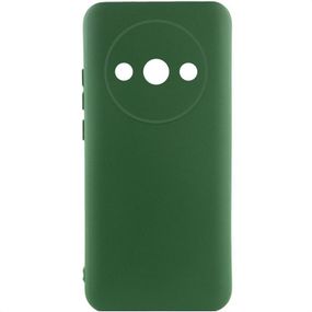 Чохол Silicone Cover Ummi Lakshmi Full Camera (AA) для Xiaomi Redmi A3 Зелений / Dark green