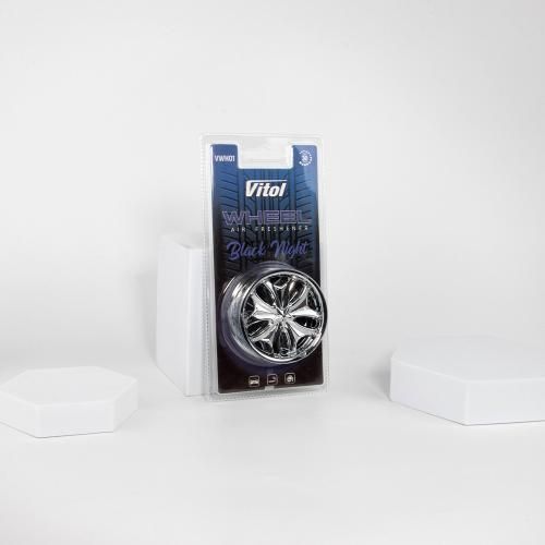 Освіжувач повітря Vitol Wheel Black Night | Зображення 1