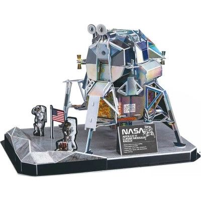 Пазл Cubic Fun 3D NASA Лунный модуль Орел миссии Аполлон-11 (DS1058h) | Зображення 1