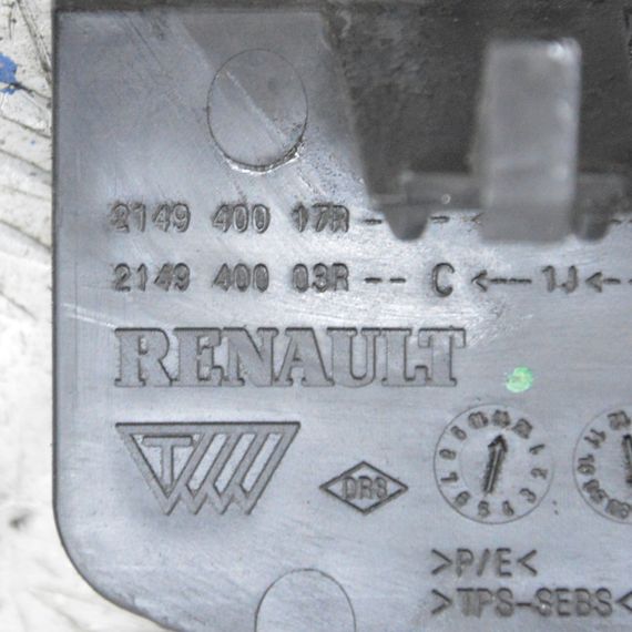 Дефлектор радіатора правий Renault Laguna III 2007-2015 Повітропровід правий Рено Лагуна 3 214940017R 214940003R | Зображення 2