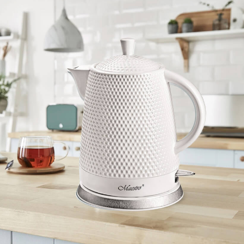 Електрочайник 1,5л 1500W кераміка (диск) MR-069 Maestro | Зображення 1