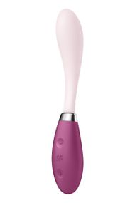 Вібратор Satisfyer G-Spot Flex 3 Red, гнучкий стовбур із фіксацією положення sexstyle