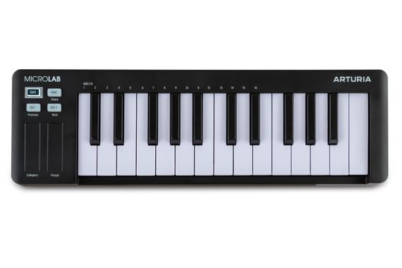 MIDI-клавіатура Arturia MicroLab mk3 (Black)