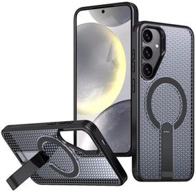 Чохол TPU Breeze with MagSafe stand для Samsung Galaxy S26+ Black