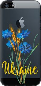 Чехол на iPhone 5 Ukraine v2 "5445u-18-17620"