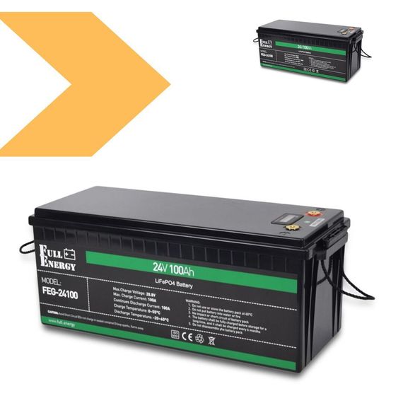 Літій-залізо-фосфатний акумуляторний блок 1,28 кВт, 25.6В, 50 Ач, XPRO (345610206_17469) | Зображення 1