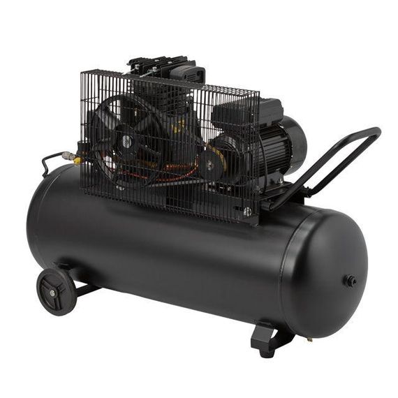 Компресор STROM, 100 л, 10 атм, 250 л/хв INTERTOOL PT-0012 | Зображення 3