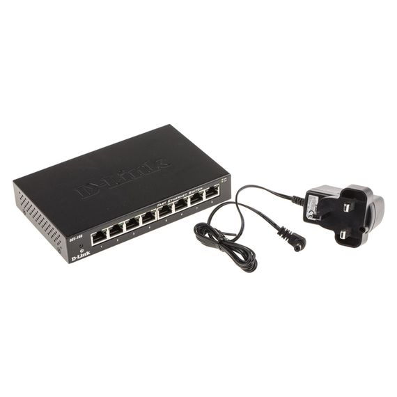 Комутатор мережевий D-Link DES-108 | Зображення 4