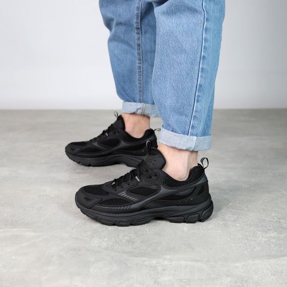 Кросівки чоловічі шкіряні 591326 Чорні 41 42 43 44 45 | Зображення 7