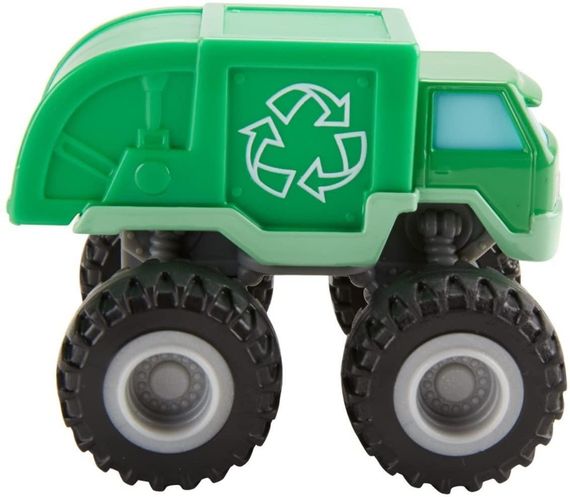 Вспыш и чудо-машинки Машинка Мусоровоз Рис Оригинал Fisher-Price Blaze & Monster Machines Reece | Зображення 5