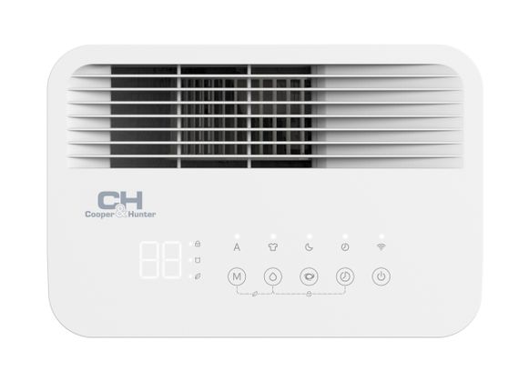 Осушувач повітря Cooper&amp;Hunter   CH-D009WD9-20LDWF, 20л.на добу, 28м.кв , 125м3/год, 325Вт, дисплей, ел.кер-ня, Wi-Fi, таймер., білий (CH-D009WD9-20LDWF) | Зображення 5