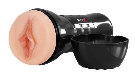 Мастурбатор вагіна Pipedream PDX Extreme бежевий, 26 см Sex Aura | Зображення 1