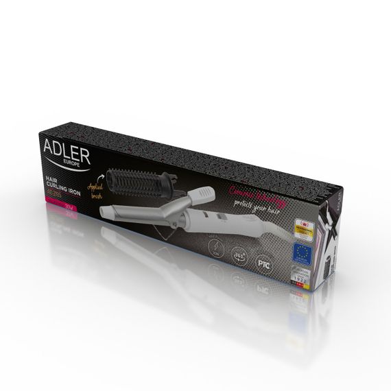 Плойка для волос 19 мм Adler AD 2105 керамическая с зажимом | Зображення 9