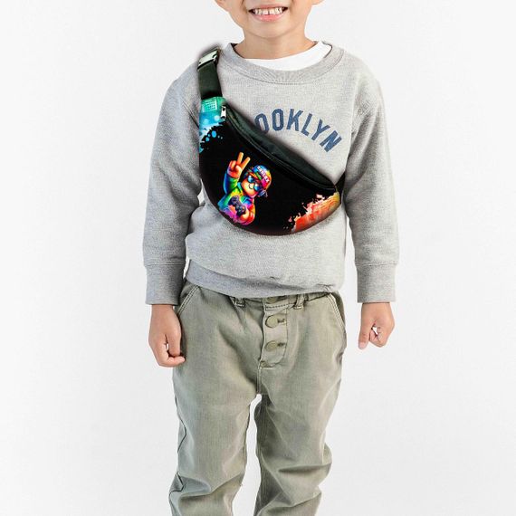 Набір дитячий Роблокс «Roblox» рюкзак 36х27см сумка-бананка, кружка з принтом для хлопчика (01587) | Зображення 2