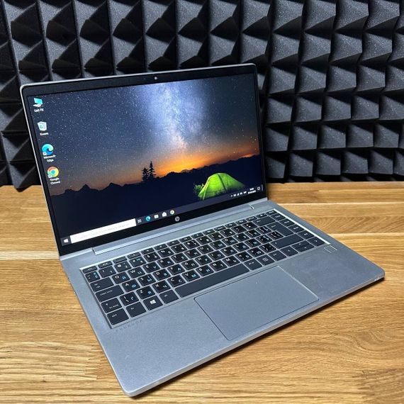 Ультрабук Б-клас HP ProBook 440 G8 / 14" (1920x1080) IPS / AMD Ryzen 3 Pro 5400U (4 (8) ядра по 4.0 GHz) / 8 GB DDR4 / 256 GB SSD / AMD Radeon Vega 6 Graphics / WebCam б/в | Зображення 2