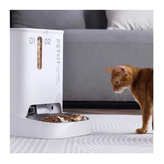 Смарт-годівниця для собак та котів Petkit Yumshare Dual-Hopper With Camera, 5 л | Зображення 7