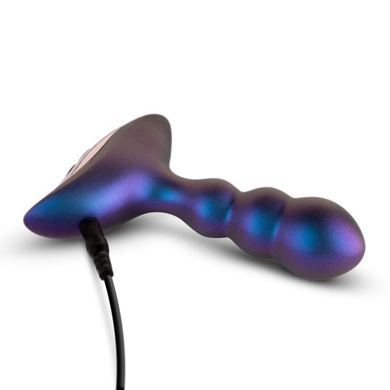 Анальна пробка з вібрацією Hueman Interstellar Remote-Controlled Anal Vibrator, фіолетова | Зображення 4