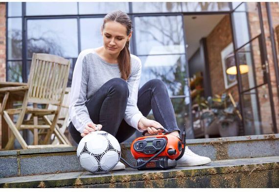 Компрессор автомобильный аккумуляторный BLACK+DECKER BDCINF18N | Зображення 8
