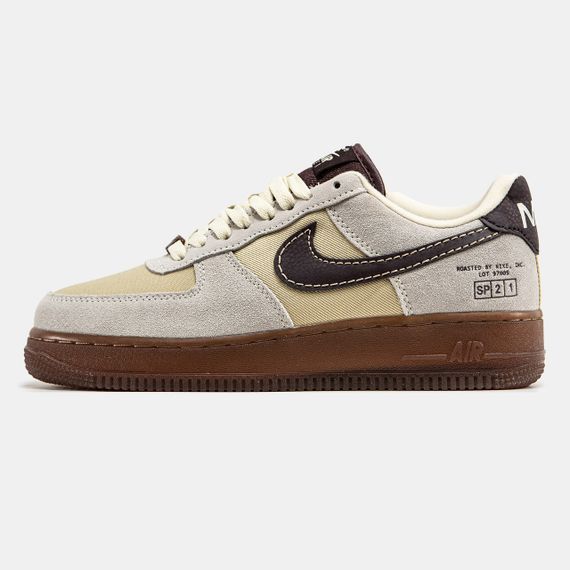 Кросівки жіночі Air Force 1 "Coffee" весна / літо / осінь 1382 38 24.5 см | Зображення 6