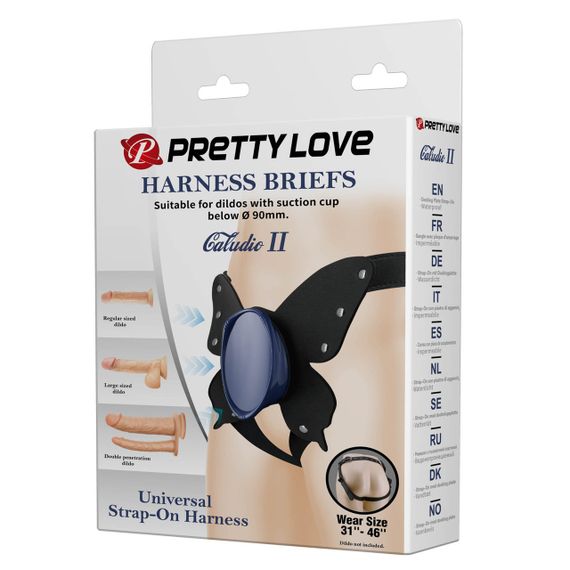 Трусики для страпону - Pretty Love Harness Briefs Caludio II Sex Aura | Зображення 5