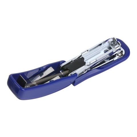 Степлер пластиковий МІНІ BM.4125-02 BUROMAX, 10 л., (скоби №10), 61х36х23 мм, синій, в коробці (4823078955777) | Зображення 3
