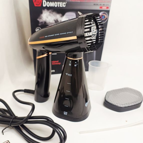 Ефективний відпарювач для прасування одягу Domotec, Ручний вертикальний відпарювач для одягу дорожній HO-41 | Зображення 2