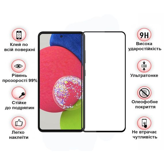 Скло захисне BeCover Samsung Galaxy S23 FE SM-S711 Black (710202) | Зображення 2