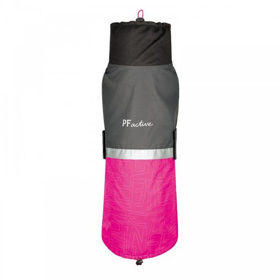 Попона Pet Fashion Roy для собак малиновий/сірий 6XL