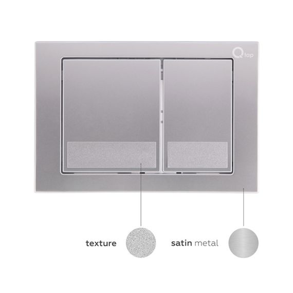 Панель змиву для унітазу Qtap Nest QT0111M06029SAT | Зображення 3