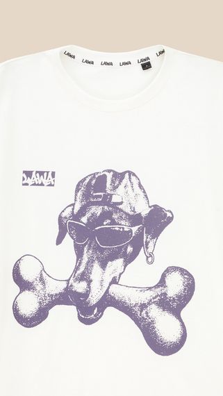 Футболка з принтом чоловіча LAWA P-MB02359 3XL Молочний shop (2000999456909) | Зображення 1