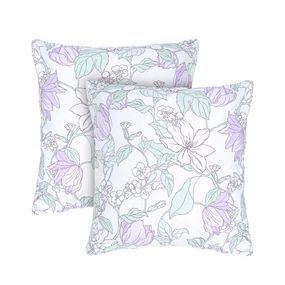 Набір наволочок Home Line 64707 Україна 70x92  Бавовна Зелений, Фіолетовий