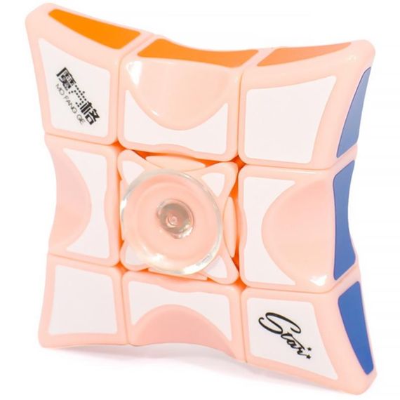 Дитяча інтерактивна головоломка Rubik's Cube Fingertips Spinner Coral | Зображення 1