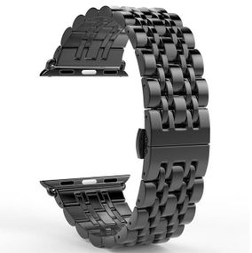 Металлический ремешок Primo Steel Link для часов Apple Watch 42mm / 44mm / 45mm - Black