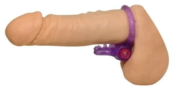 Кільце з вібрацією Бузкова НІжність sexstyle | Зображення 5