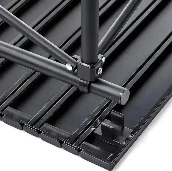 Складной туристический стол 95×55 см + 6 стульев | Зображення 3