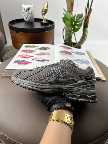 Чоловічі зимові кросівки  New 1906R Grey Brown Fur , В'єтнам 46 | Зображення 1