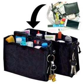 Органайзер для женской сумочки набор из 2шт Kangaroo Keeper Черный