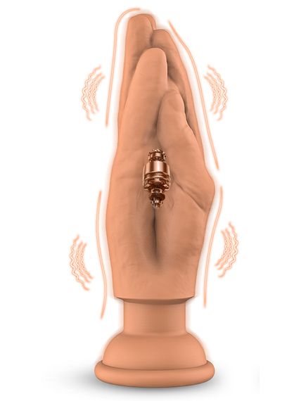 Вібруюча анальна пробка у формі руки VibeTouch Hand з ефектом «живого дотику» | Зображення 2