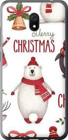 Чохол на Xiaomi Redmi 8A Merry Christmas із пластику FCh_024328