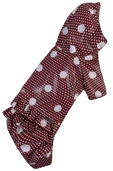 Дощовик ДЛЯ ДIВЧАТ рюша горошок MD-23