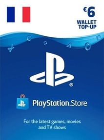 PlayStation Network Gift Card 6 EUR - PSN Key - FRANCE