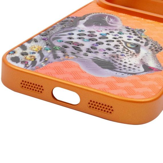 Чохол TPU+PC Crystal Hunt with Magnetic Fit для Apple iPhone 17 Pro (6.3") Orange | Зображення 3