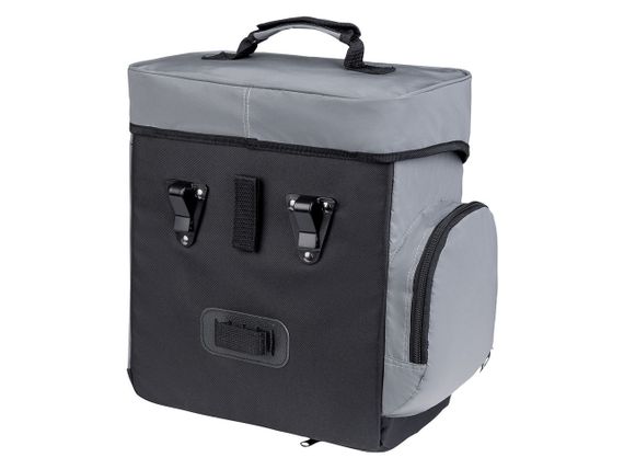 Велосумка с дождевиком 17 L Crivit Pannier Bag IAN278518 серая | Зображення 1