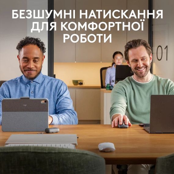 Миша комп'ютерна бездротова Logitech MX Anywhere 3S Graphite L910-006929 графітова | Зображення 2