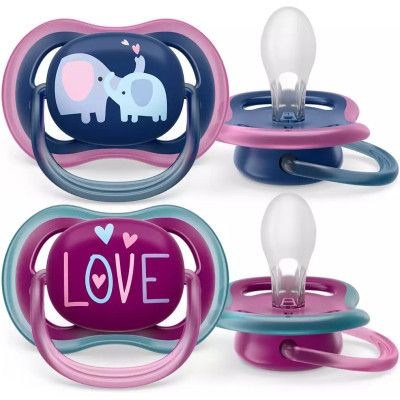 Пустышка Philips AVENT Ultra Air, 18+ міс., 2шт (SCF349/22) | Зображення 1