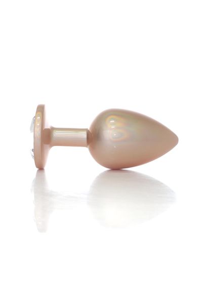 Анальна пробка - Jewellery Pearl Gold Plug Clear L | Зображення 1
