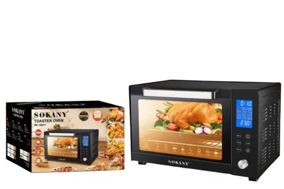 Електрична духовка з конвекцією Sokany SK-10011S 50 л, 1700 Вт (45758-SK-10011_3503) | Зображення 2