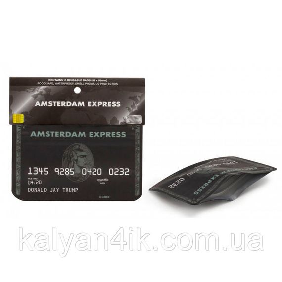 Бокс для зберігання паперу для куріння Amsterdam Express 85x55 мм | Зображення 1