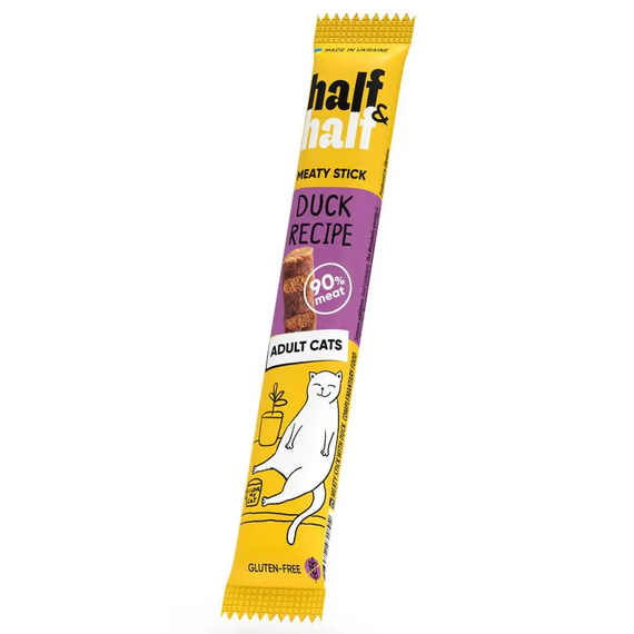 Лакомство для котов Half&Half Meaty Stick Adult  - утка 5 г