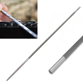 Напилок для заточування ланцюга 4,8 мм, 1 шт / Кругла пилка для ланцюгової пили / Заточувальний напилок